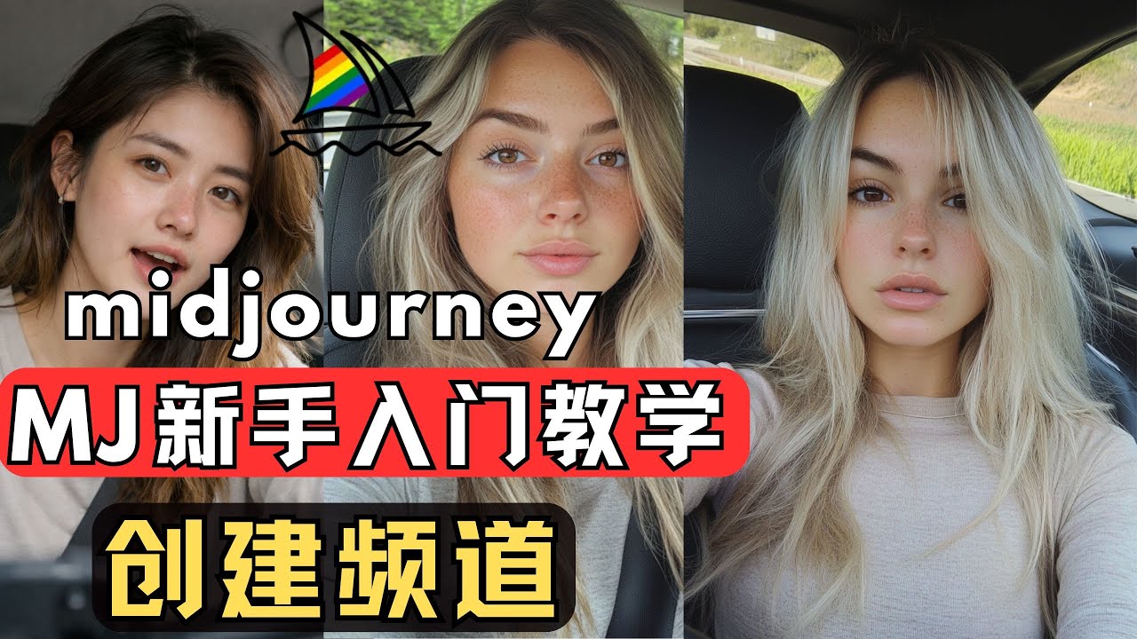 2026 Midjourney 新手入门教程｜从创建频道到绘图实操，一次学会（V7版）
