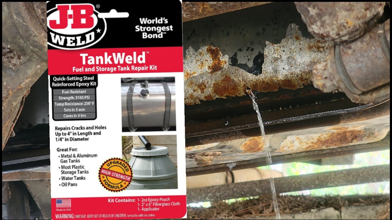 JB Tank Weld on Steel fuel tank