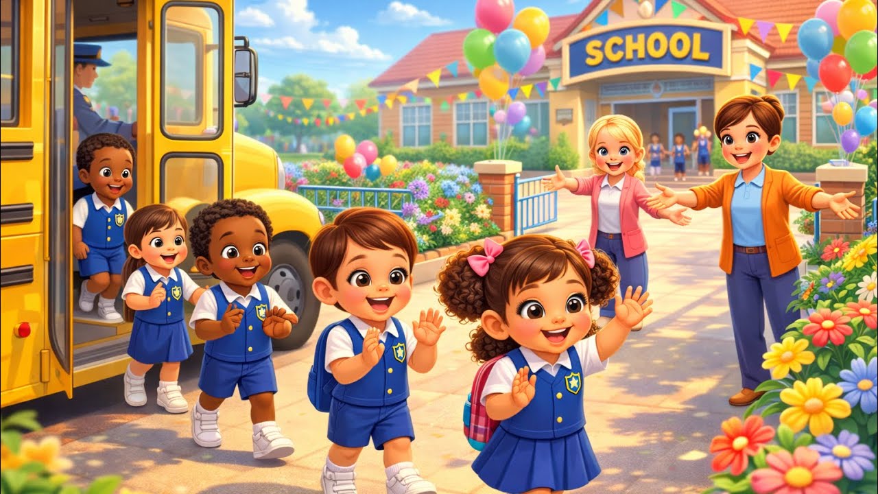 Back To School Song|Learn ABCs, Numbers & Play| School Fun Activities|Fun School Song for Toddlers