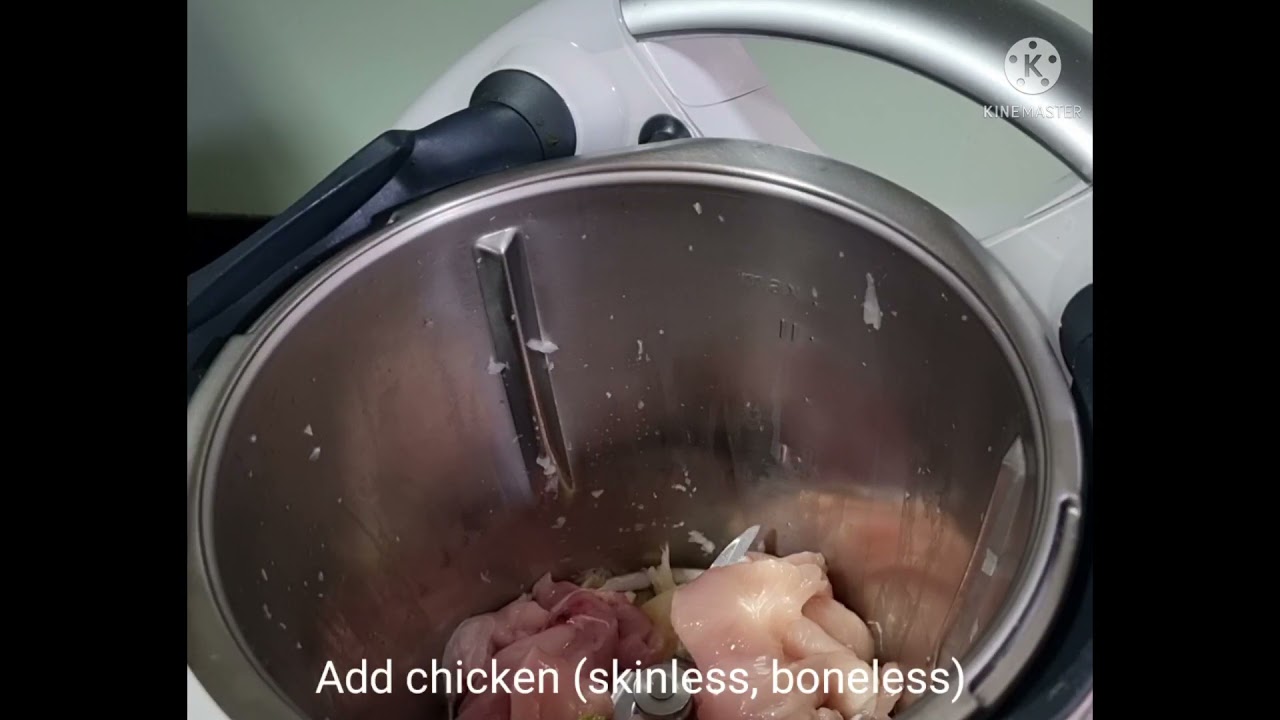 Baby Food (Chicken Pur&eacute;e) with Thermomix