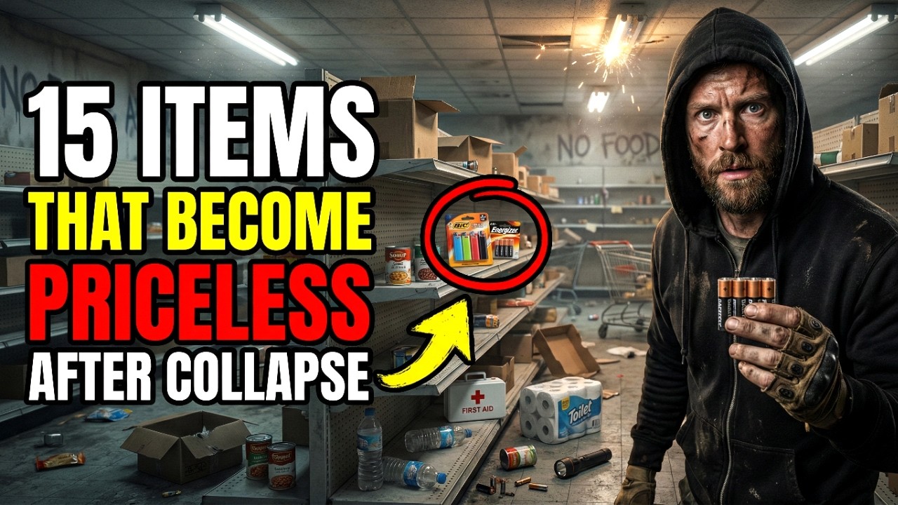 15 Priceless Items That Become Invaluable After Economic Collapse or Grid Failure