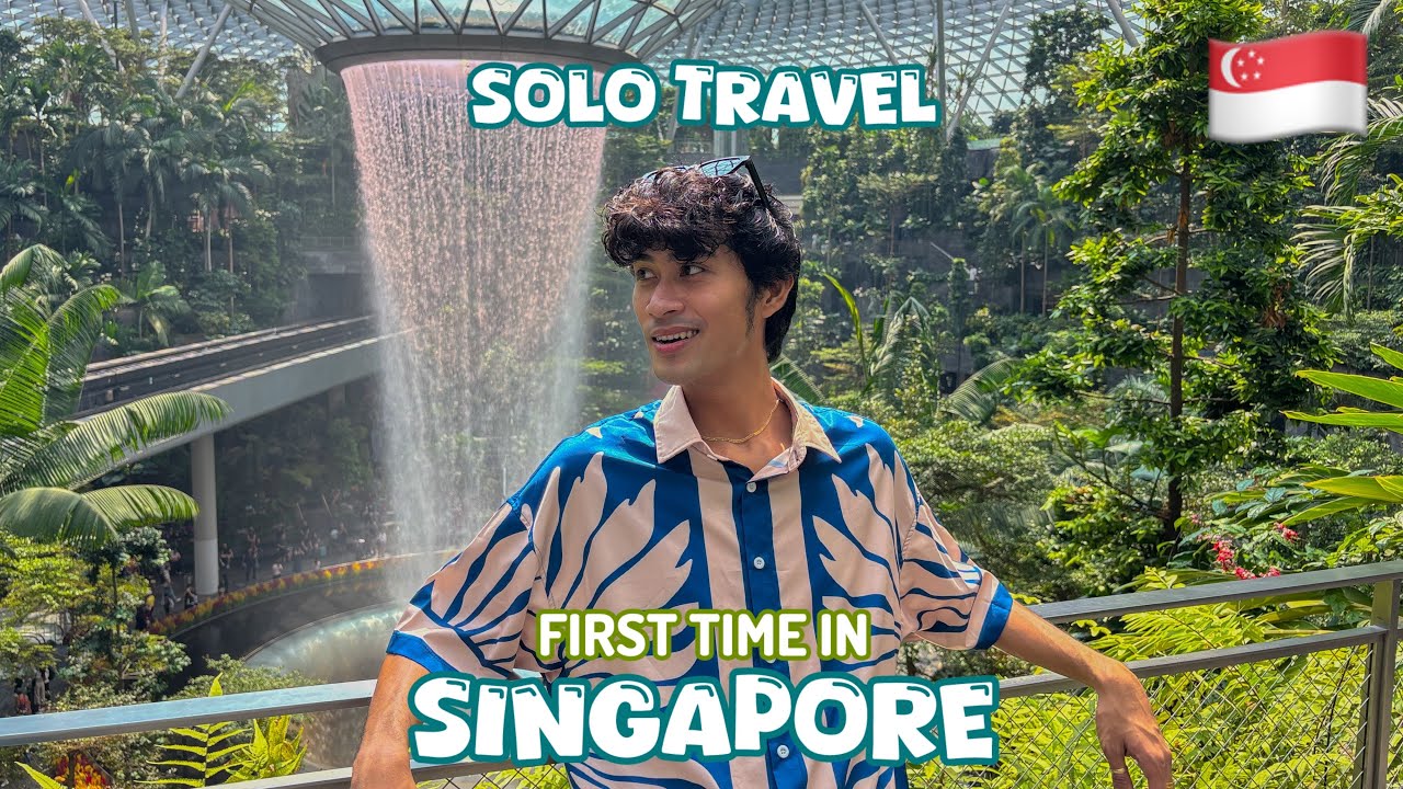 First Time in Singapore 🇸🇬✈️ Jewel Rain Vortex, Hotel 81 PS Tour, Bugis | Rudolf Villaseñor 