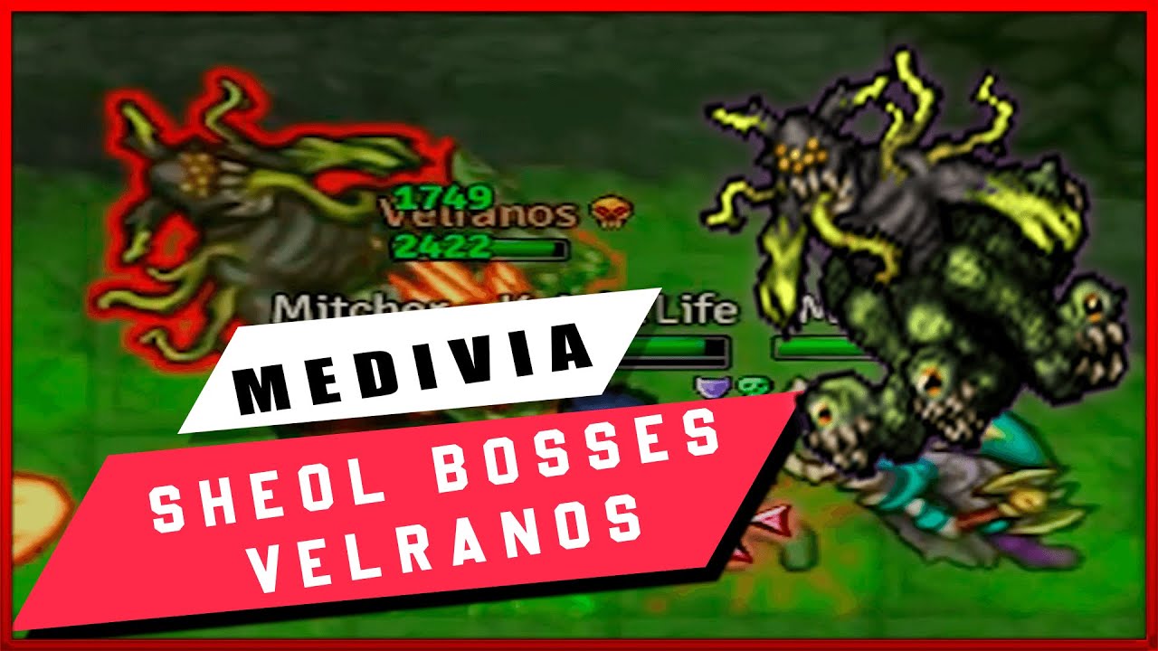 |Medivia Online|  Velranos Sheol Lesser Hellgate Boss|