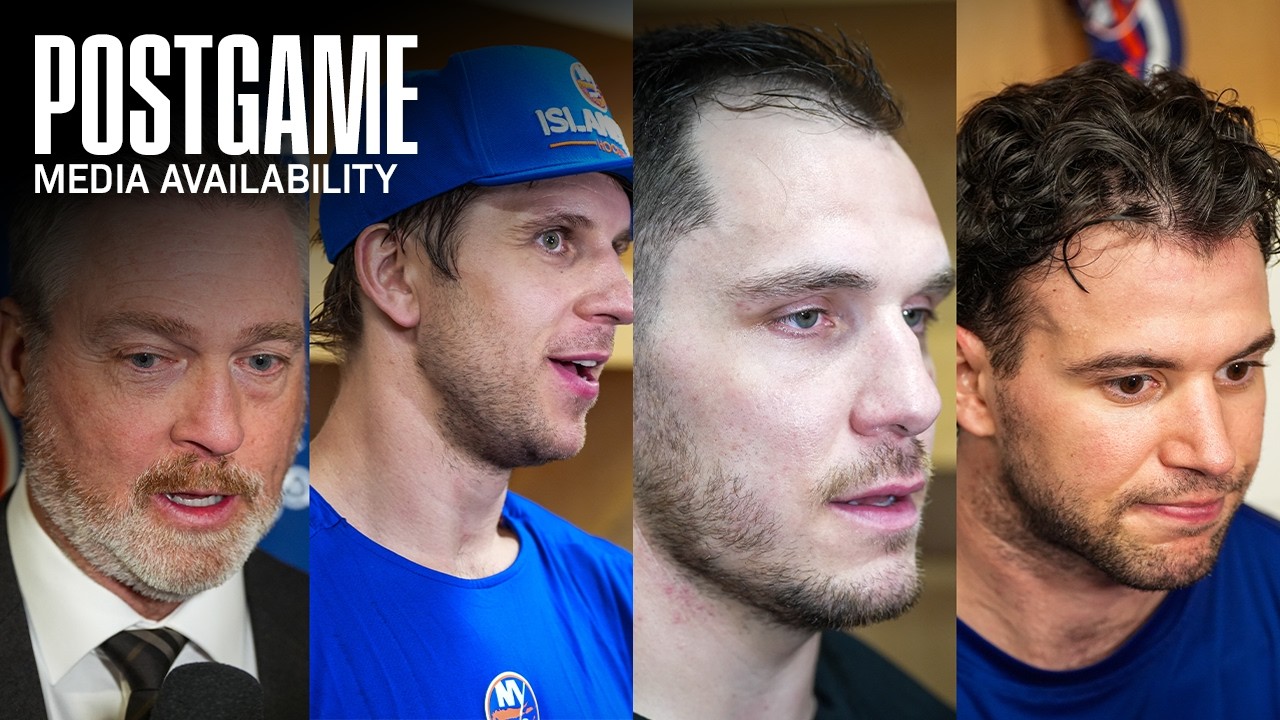 New York Islanders Postgame Availability | NYI at SJS