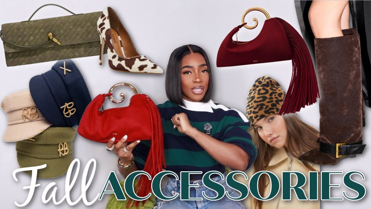Необходимые аксессуары осени 2025 г. При участии JW PEI, AKIRA, ASOS, STEVE MADDEN и других!