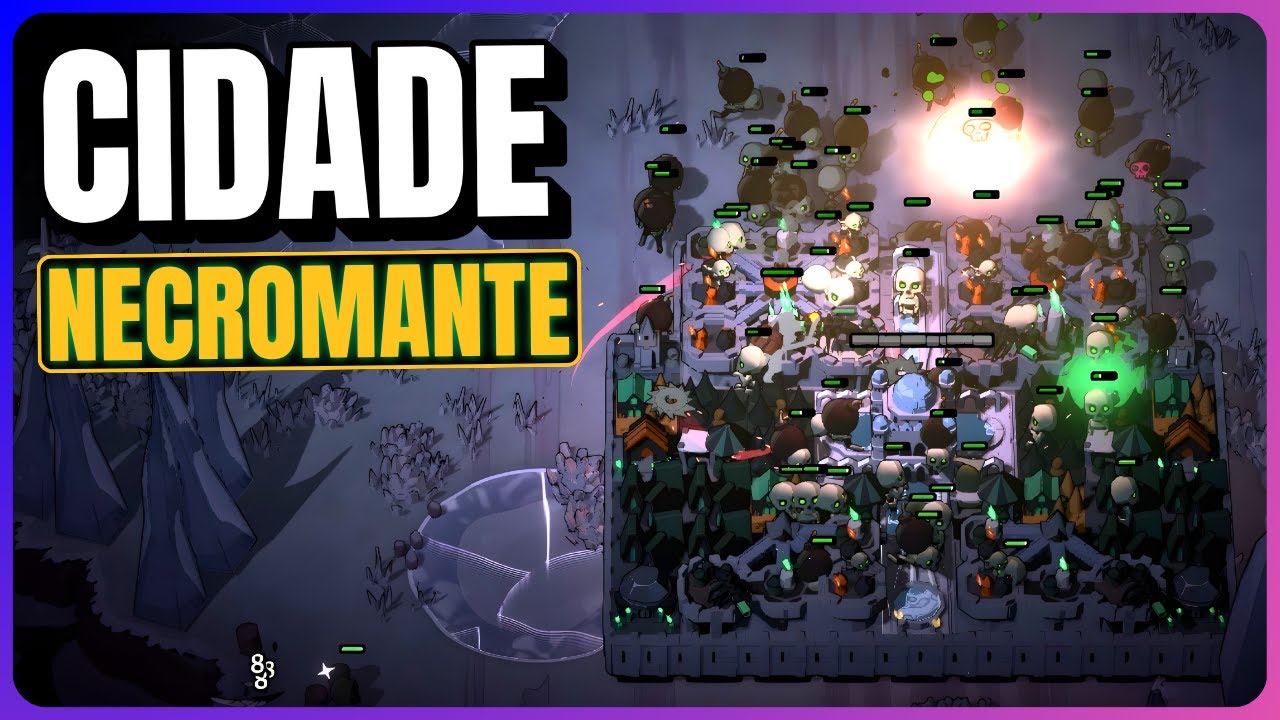 QUEBREI o JOGO com UMA CIDADE NECROMANTE! • Monsters are Coming! Rock & Road