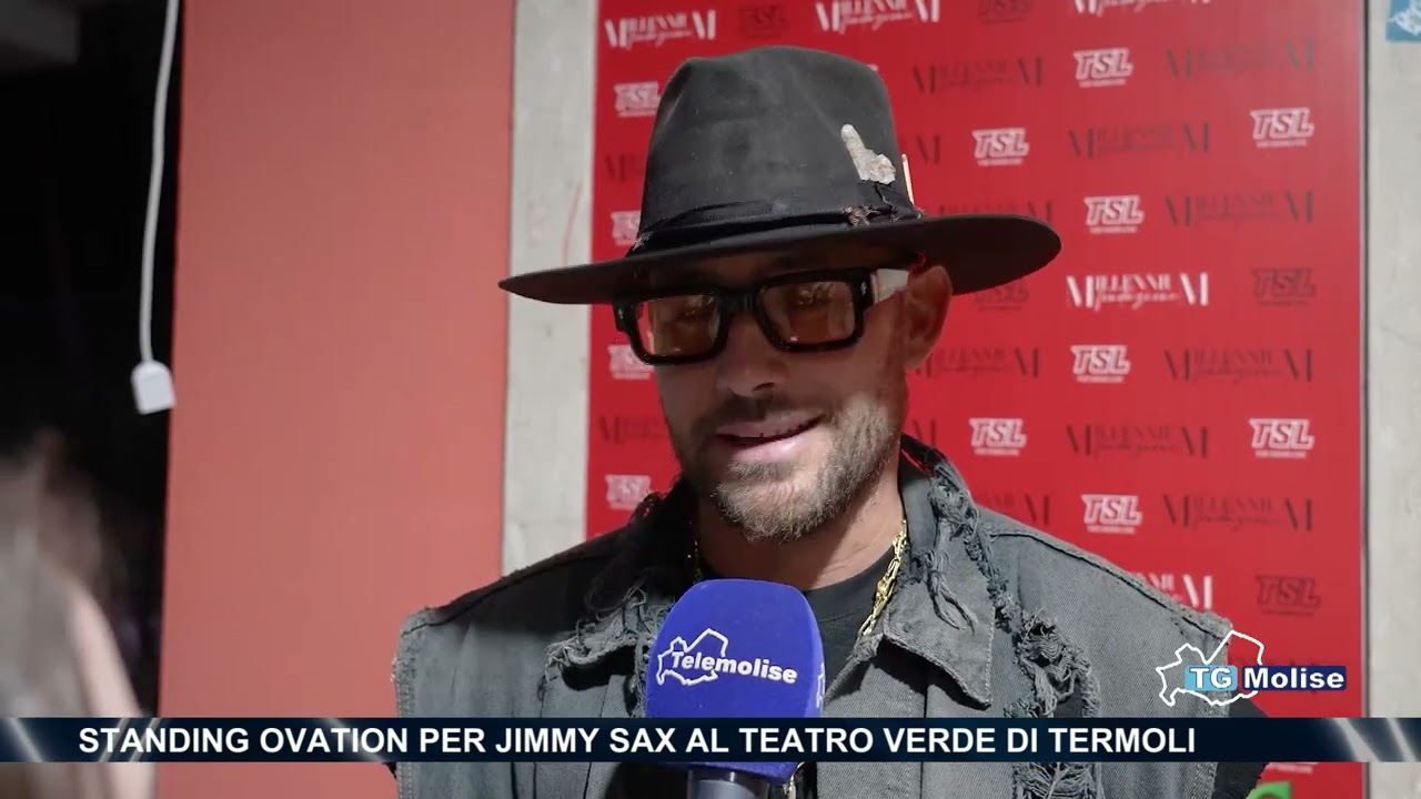 Standing ovation per Jimmy Sax al teatro Verde di Termoli