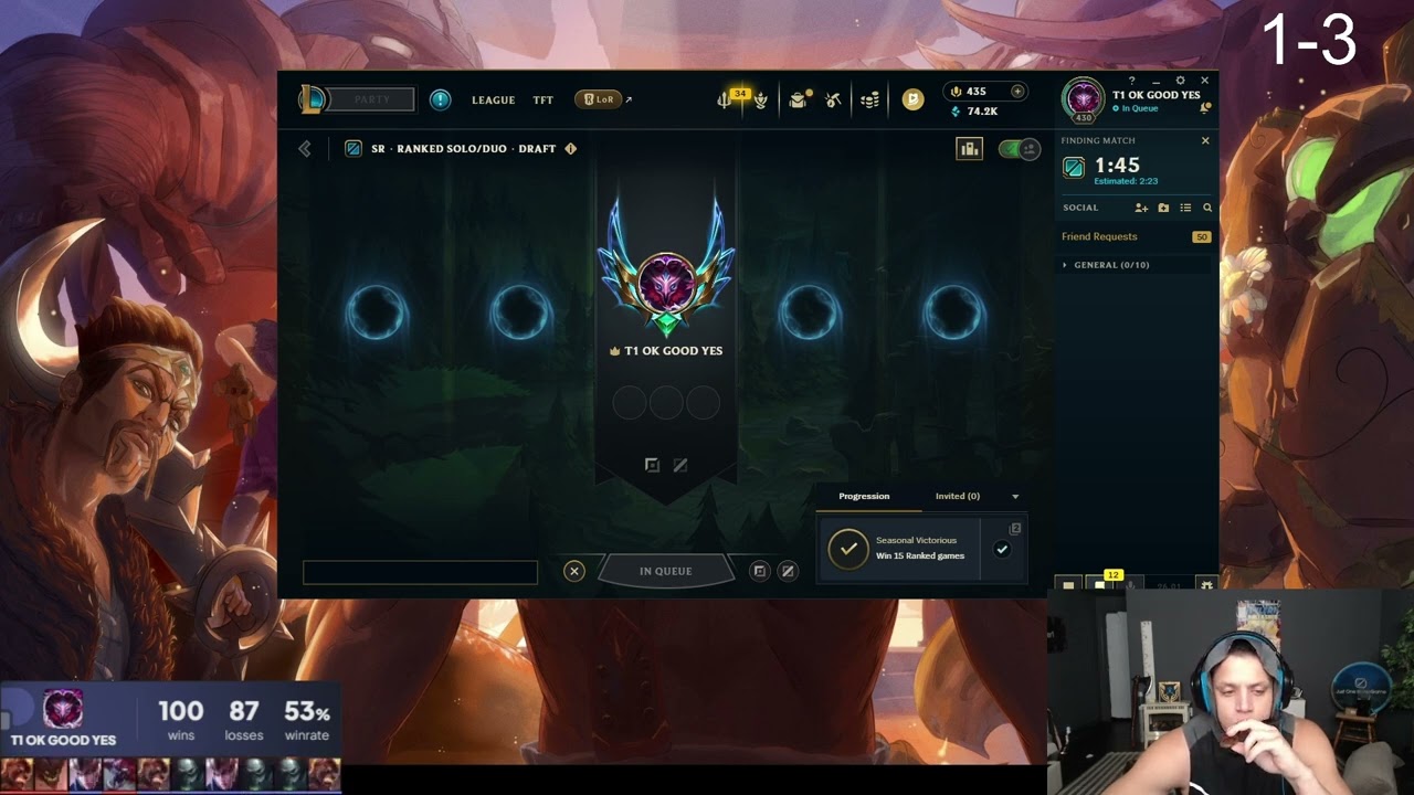 Tyler1 thoughts on DuoQ in S16