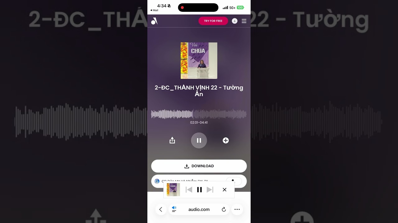Thánh Vịnh 22 - Tường Ân