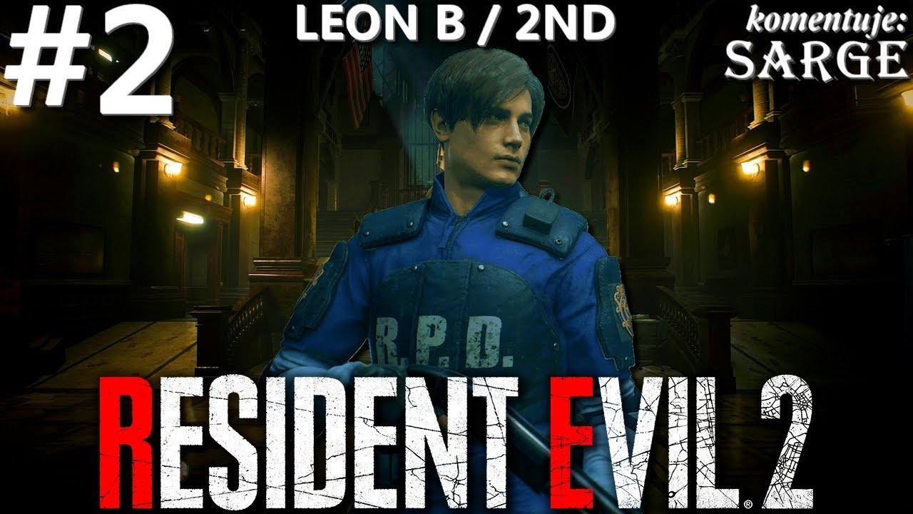 Zagrajmy w Resident Evil 2 Remake PL | Leon B | odc. 2 - Robert Kendo | Hardcore S