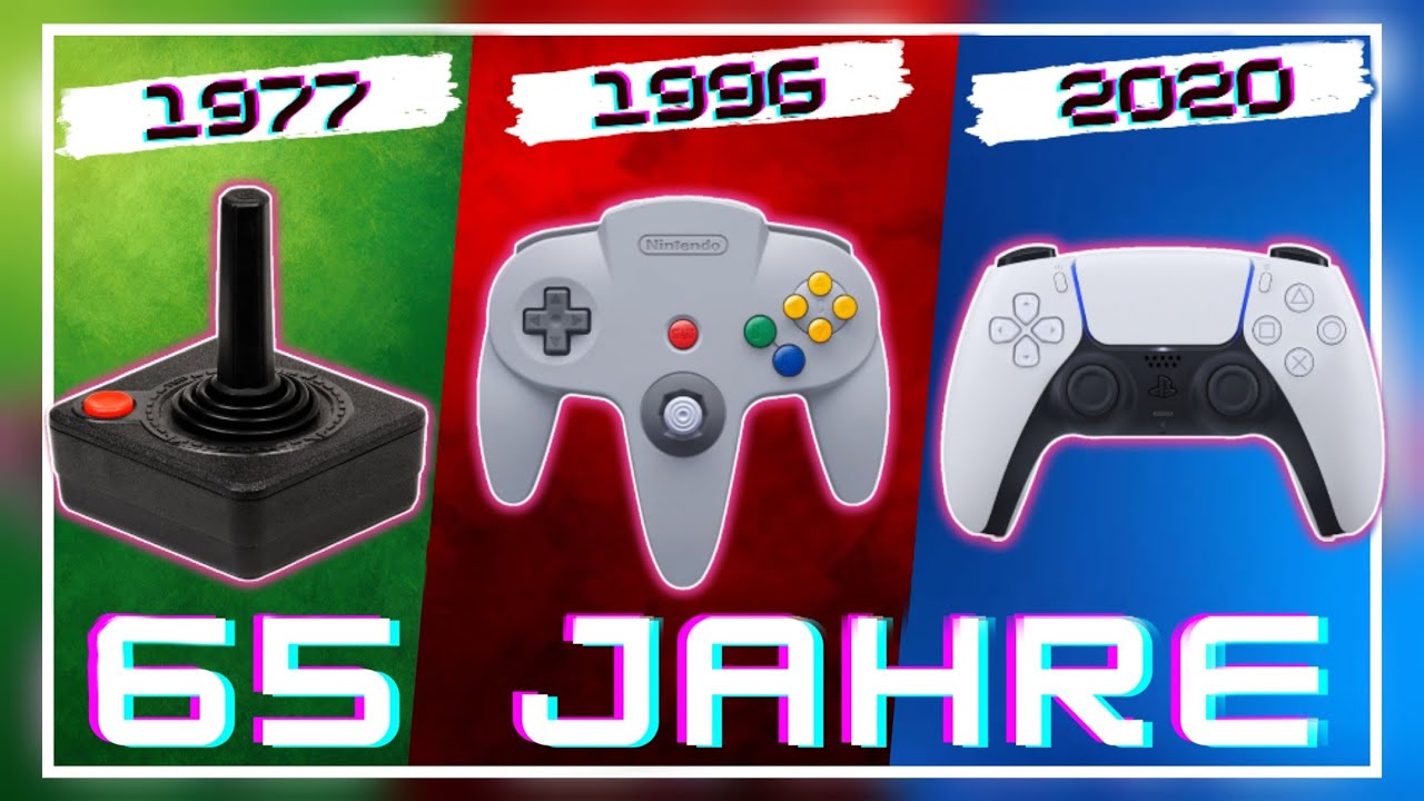 Die Geschichte der Videospiel-Controller