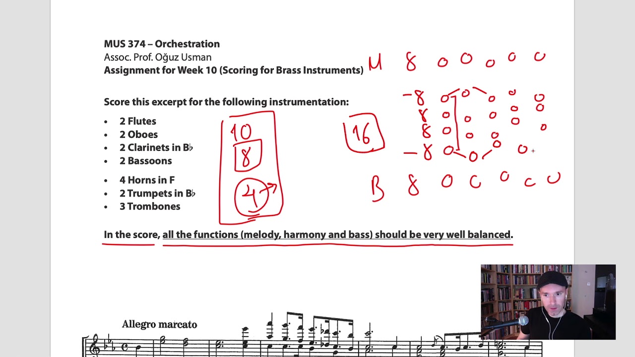 Orchestration - Lesson 11b (Addition) - Ensuring Balance between Instruments