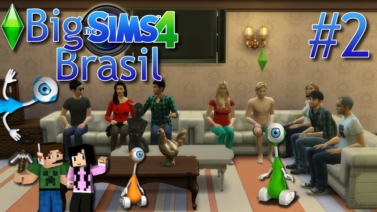 Big The Sims 4 Brasil #2 - Conhecendo os Brothers  :)