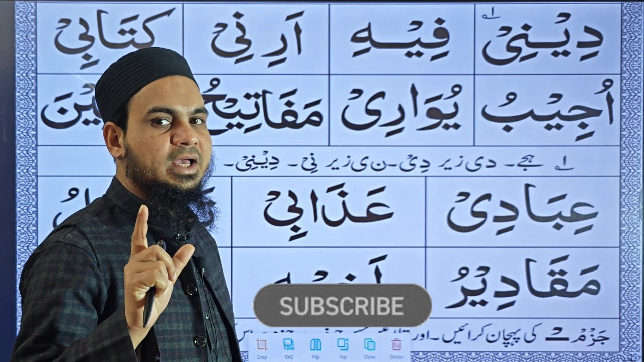 Huruf e Maddah | Huroof e Maddah Ka Asaan Sabak | Noorani Qaida Lesson |