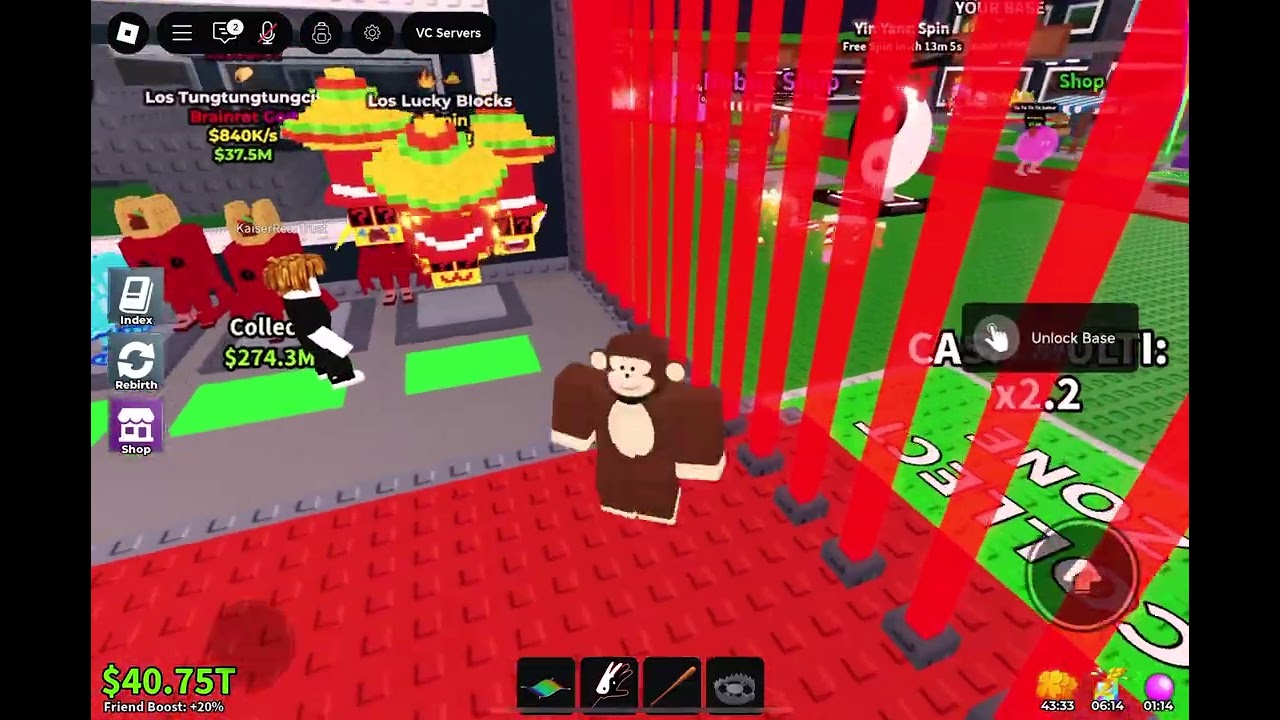 Lucky block openings