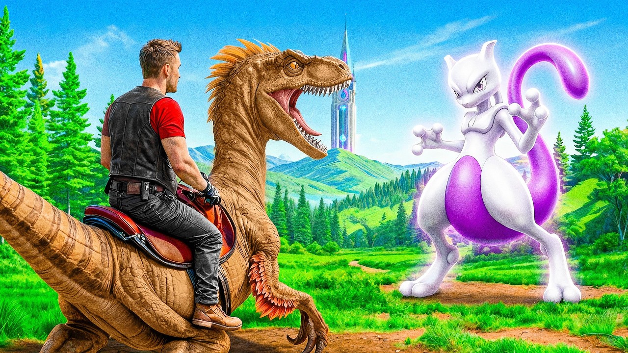 I Finally Caught a MEWTWO in Pok&eacute;mon ARK!