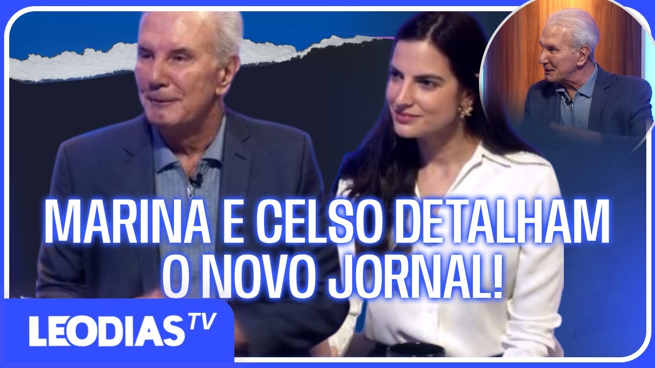 CELSO FREITAS E MARINA DEMORI CONTAM COMO SER&Aacute; O SBT NEWS E A ESTRAT&Eacute;GIA PARA 2026