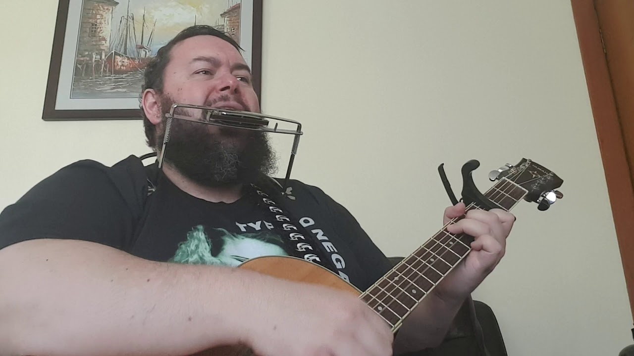 Firecracker (Ryan Adams) acoustic cover with harmonica