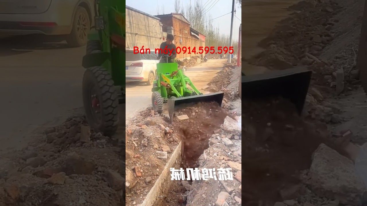 X&uacute;c lật mini, x&uacute;c lật Trung Quốc #lehman #xuclatnho #xuhuong