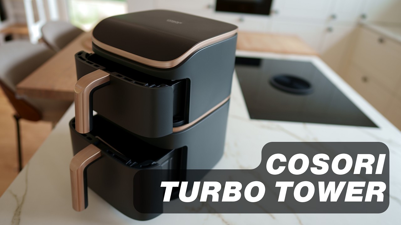 Cosori Turbo Tower Pro: ZWEI Körbe, DREI Ebenen 🤯 (Test)