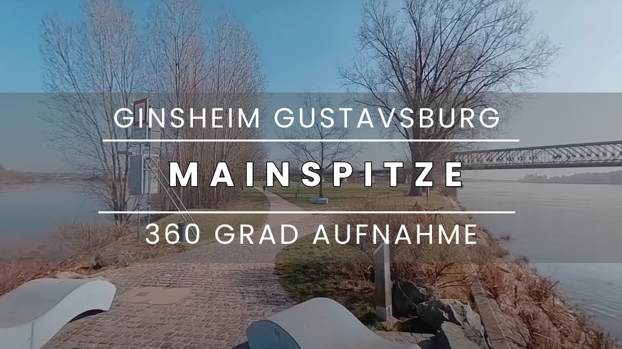 Ginsheim Gustavsburg Mainspitze 360 Grad