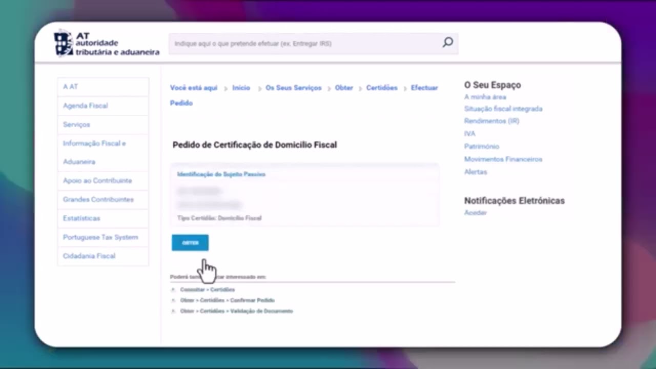How to Print Your NIF Number: Step-by-Step Guide Como Imprimir o Seu N&uacute;mero de NIF: Passo a Passo