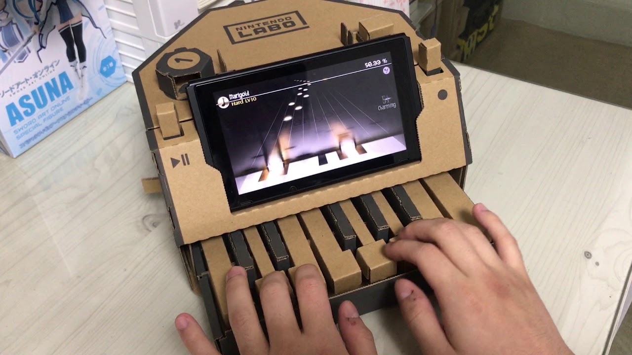 Nintendo LABO로 DEEMO 하기 (Marigold HARD)