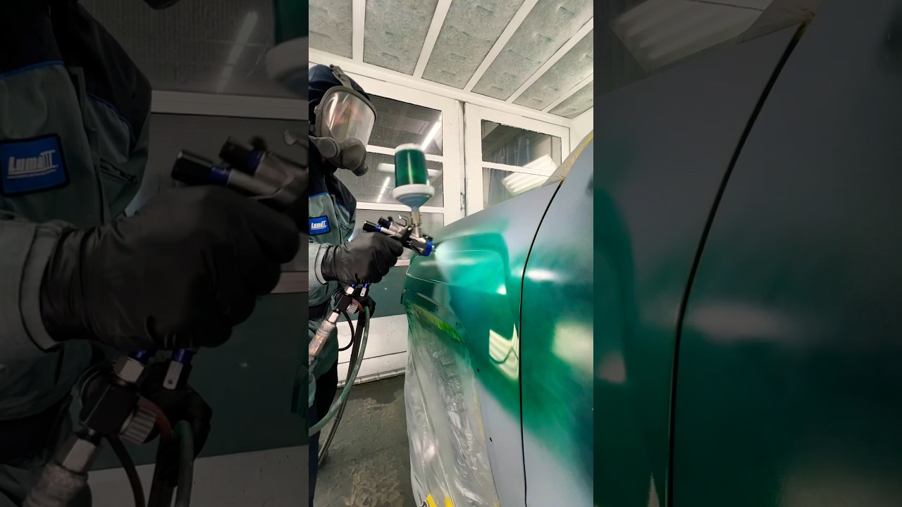 BEAUTIFUL GREEN PAINT JOB. HOW TO PAINT