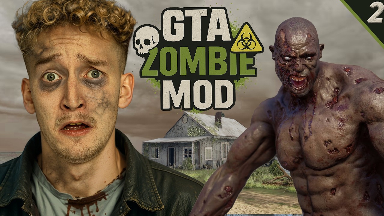 GTA V ZOMBIE MOD [2] - SPOTKANIE Z BESTIĄ 🫨