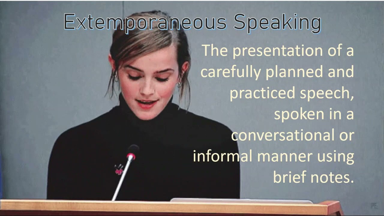 C3 Lessons 1 2 The Modes and Types of Public Speaking