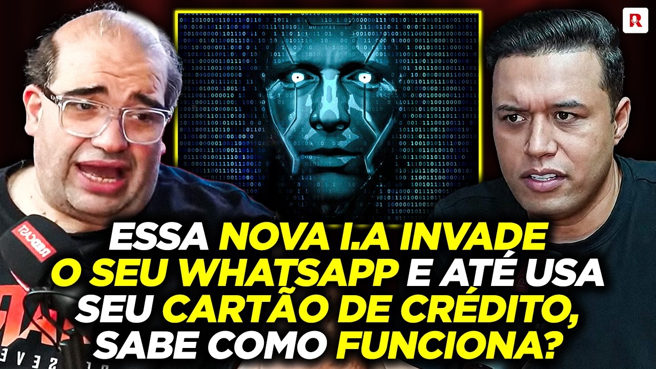 BIZARRO... SACANI EXPÕE A INTELIGÊNCIA ARTIFICIAL QUE PODE FINGIR SER VOCÊ...