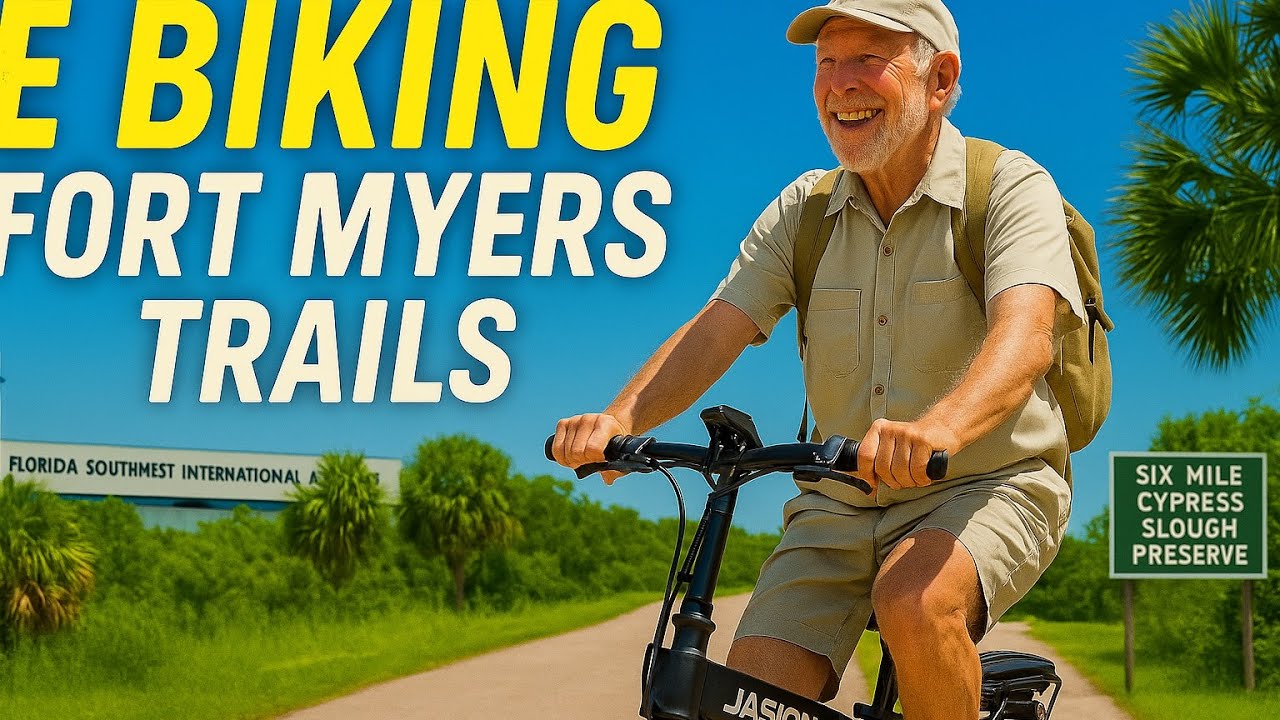 E Biking Trails & Sights Around Ft Myers, Florida