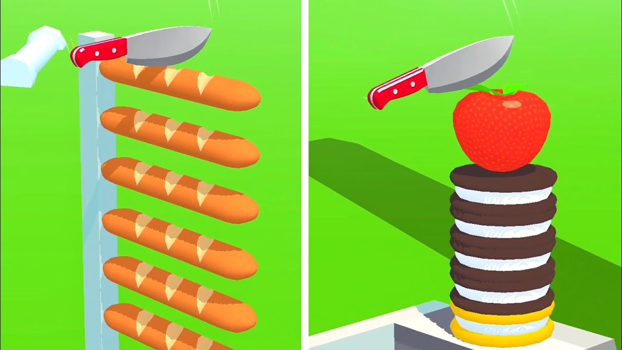 Slice It All Gameplay! Satisfying and Relaxing ASMR Slicing Video NEW UPDATE