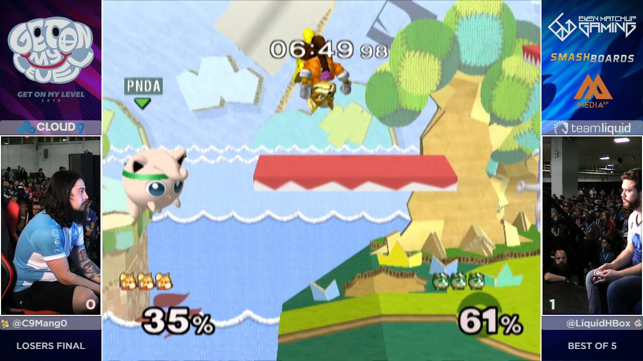 C9 Mang0 (Fox) vs Liquid`HungryBox (Jigglypuff) - GOML2016 - Losers Final