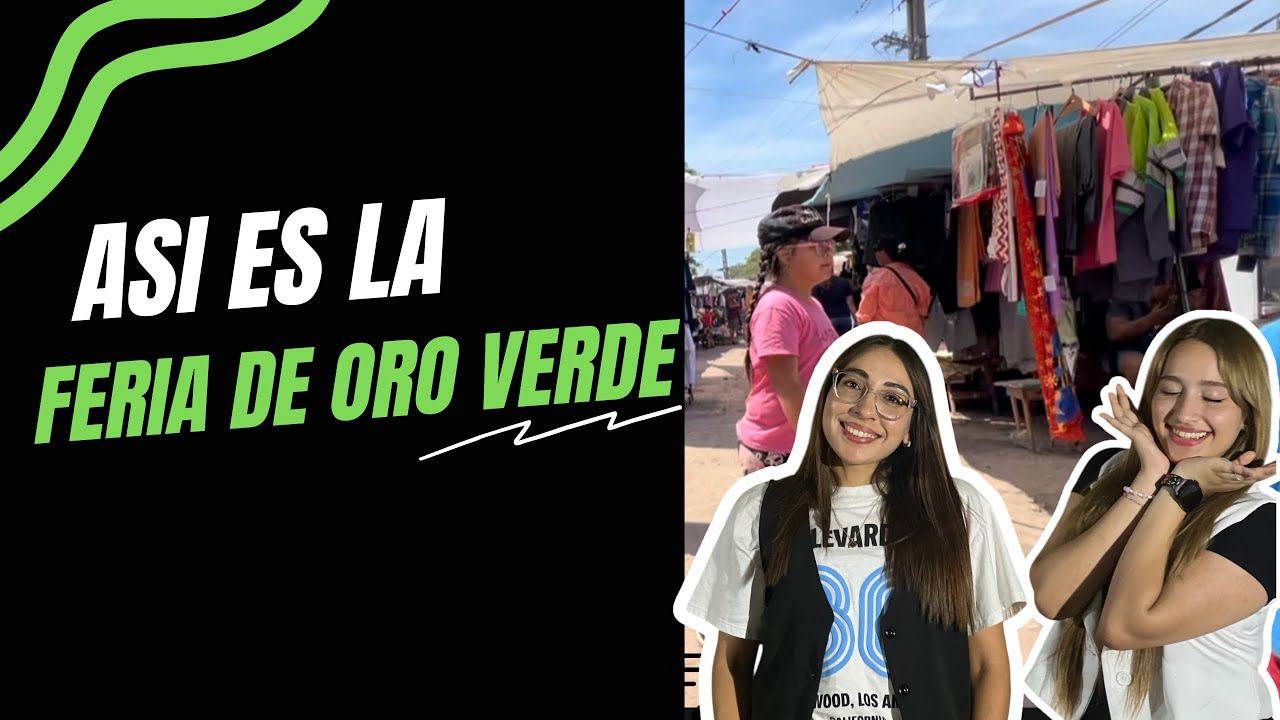 Fuimos a la feria de Oro Verde y quedamos sorprendidas😳💚