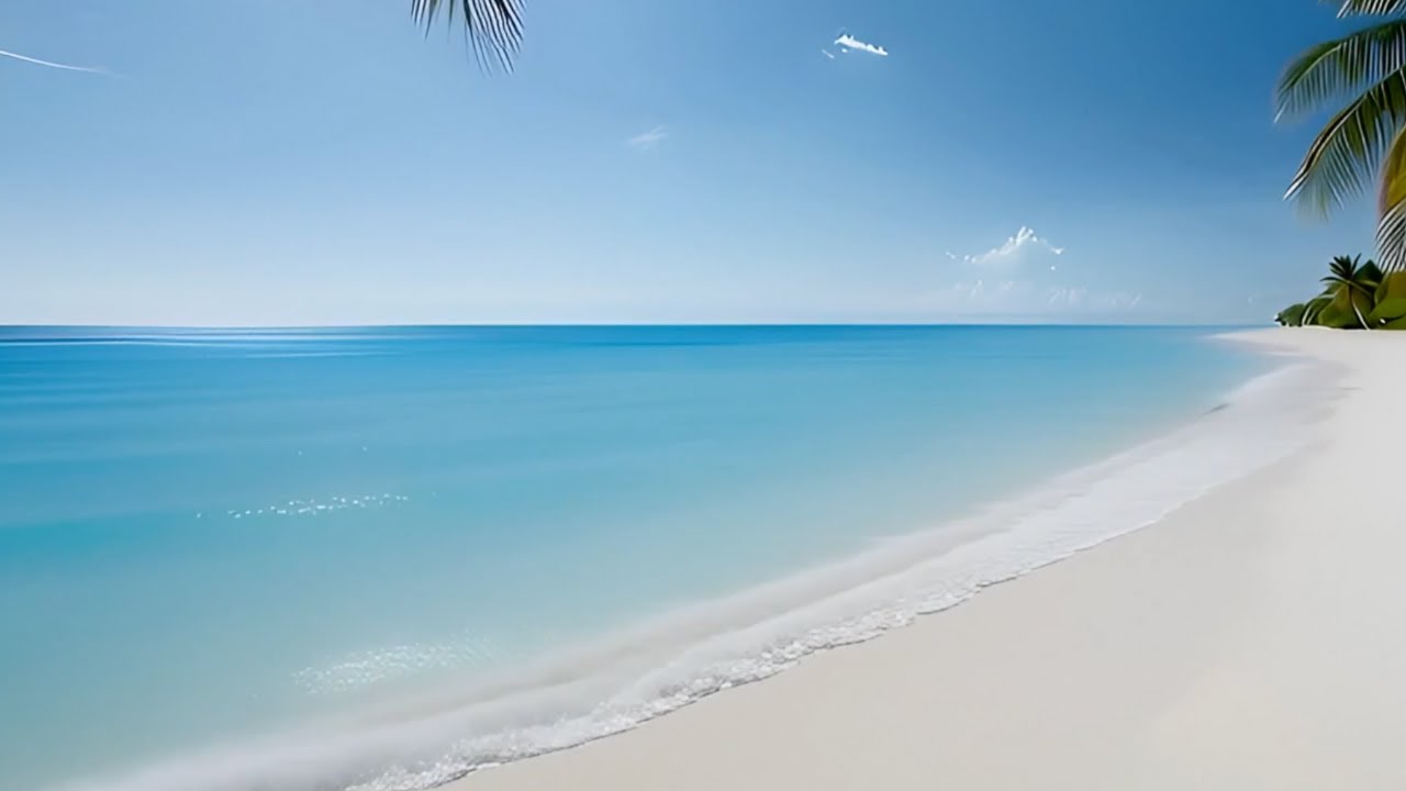 Tropical Beach Escape | Calm Waters and White Sand