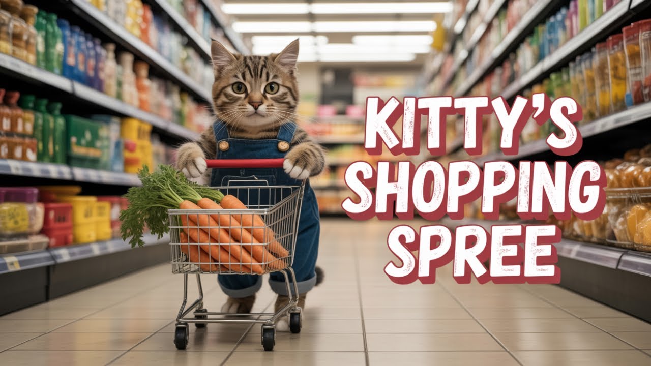 A Day With the Sweetest Cat Ever | Shopping, Cooking & Endless Adorableness