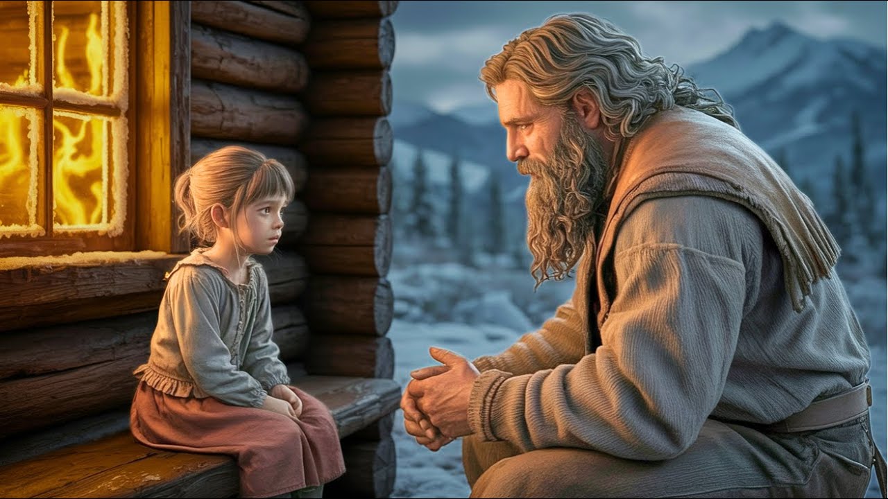 Mountain Man Noticed a Poor Girl Sitting Silently at Christmas — What He Did Melted Every Heart
