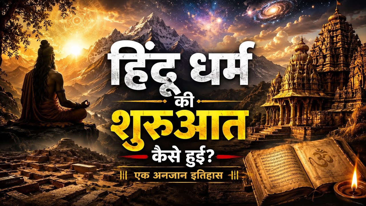 हिंदू धर्म की शुरुआत कैसे हुई? | सनातन धर्म का पूरा इतिहास | Origin of Hinduism Documentary 