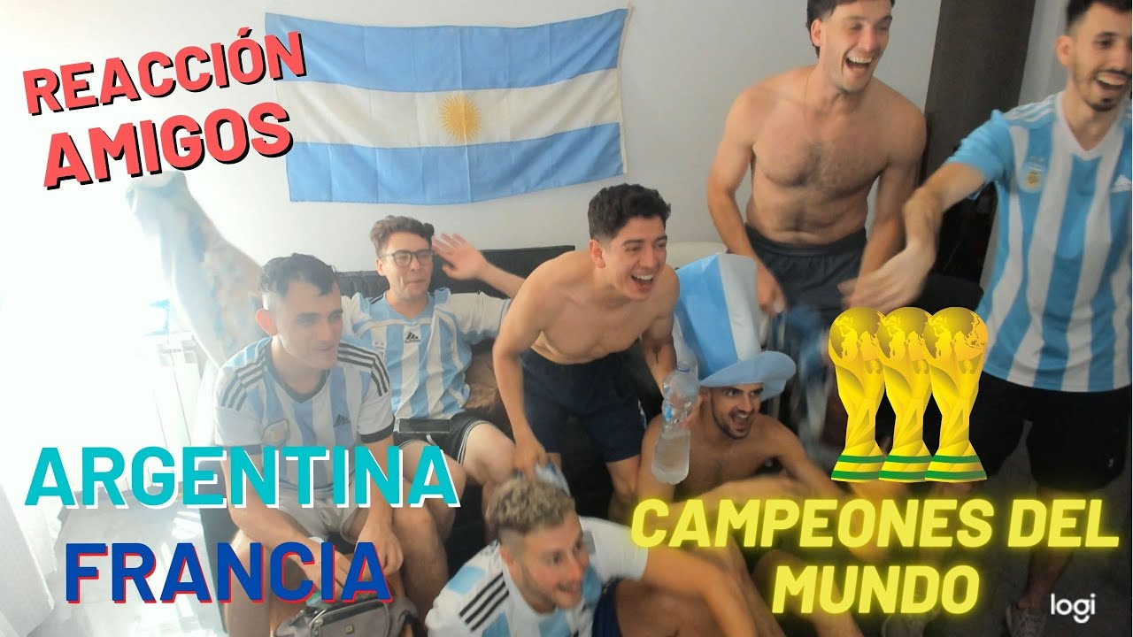 ARGENTINA VS FRANCIA / FINAL / REACCIÓN - MUDIAL QATAR 2022. SOMOS CAMPEONES DEL MUNDO
