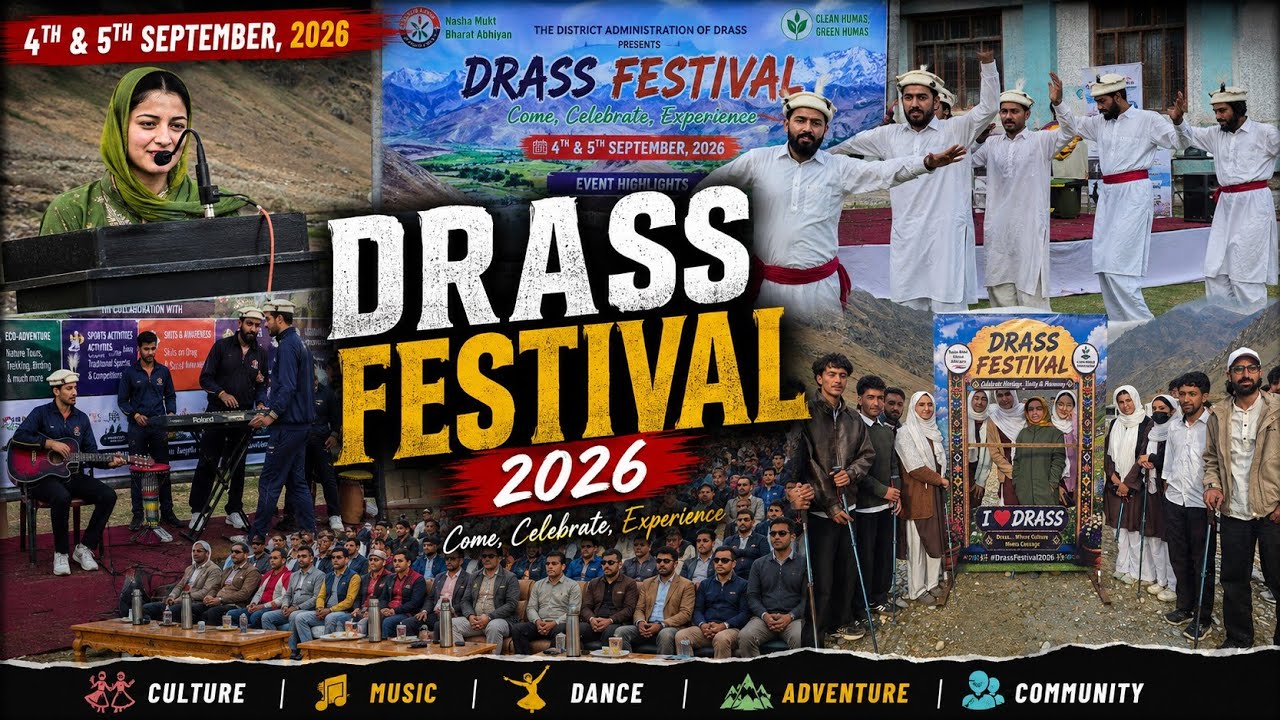 DRASS FESTIVAL-2026 Part 1 celebrating the region&rsquo;s rich cultural heritage, sporting traditions,