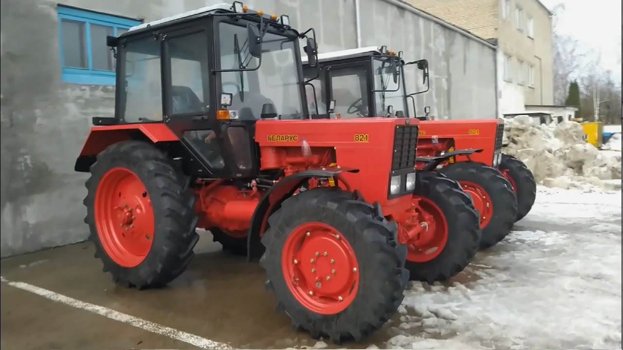 Купили новые 🚜 тракторы Беларус МТЗ-82.1 с балочными мостами