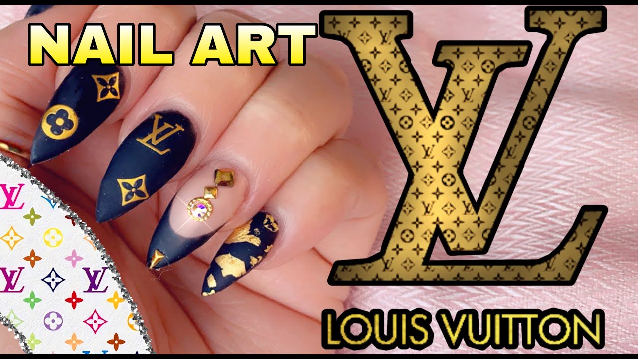 LOUIS VUITTON NAIL ART DESIGN 2020