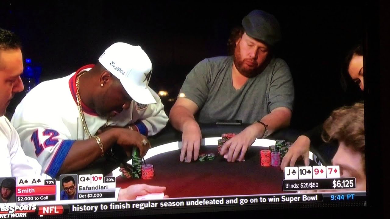 Poker on TV is one big scam - Stop Watching this garbage. Bullets folded BS. WTF