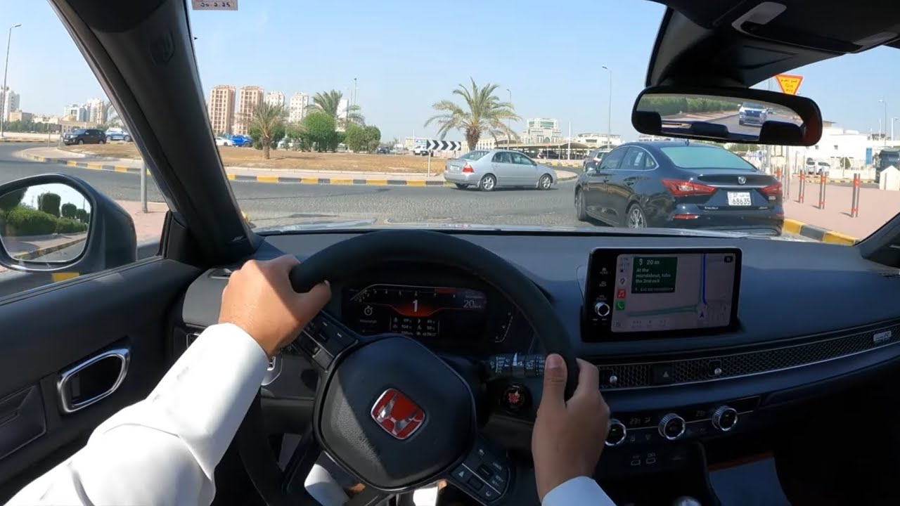هوندا سيفيك تايب آر 2024 مع تجربة قيادة من منظور السائق POV