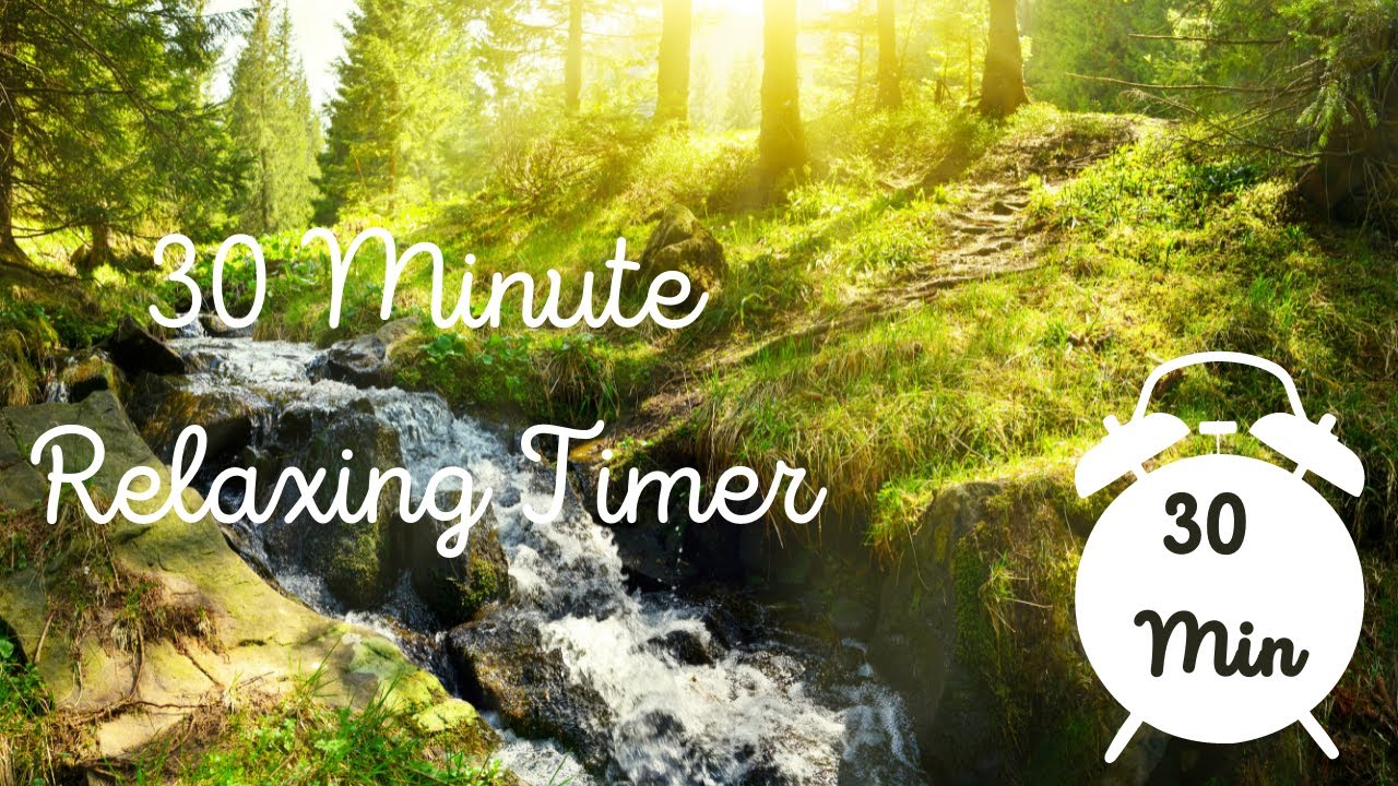 30 Minute Timer - Countdown - Relaxing Music