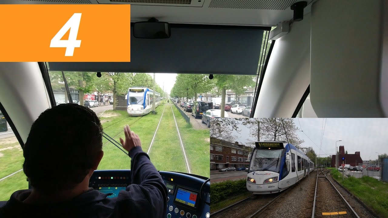 Cabinerit RandstadRail | lijn 4: Lansingerland-Zoetermeer - Den Haag De Uithof | 2023