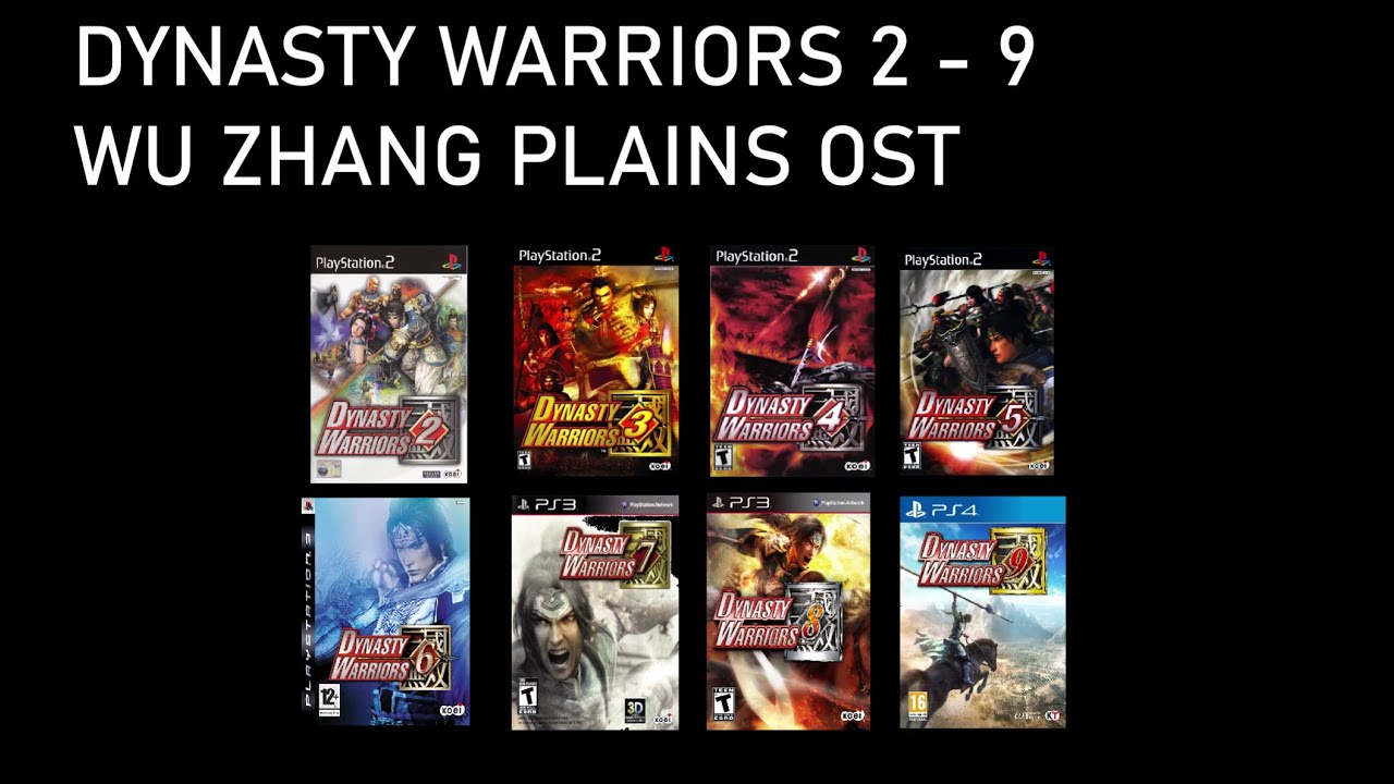 Dynasty Warriors - All Wu Zhang Plains Themes (OST)  (DW2-DW9)