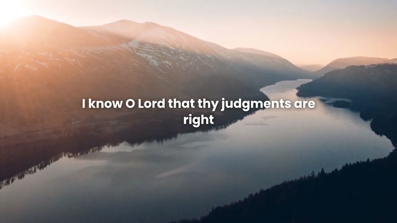 Psalm 119:73-80 KJV | Scripture Song | Memorize the Word | Worship music
