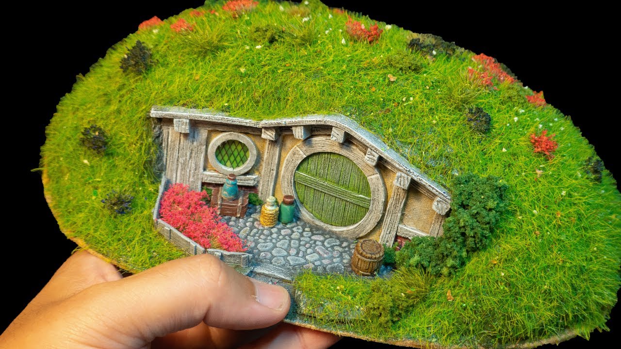 Como hacer un AGUJERO HOBBIT - Escenografía Rol y Wargames